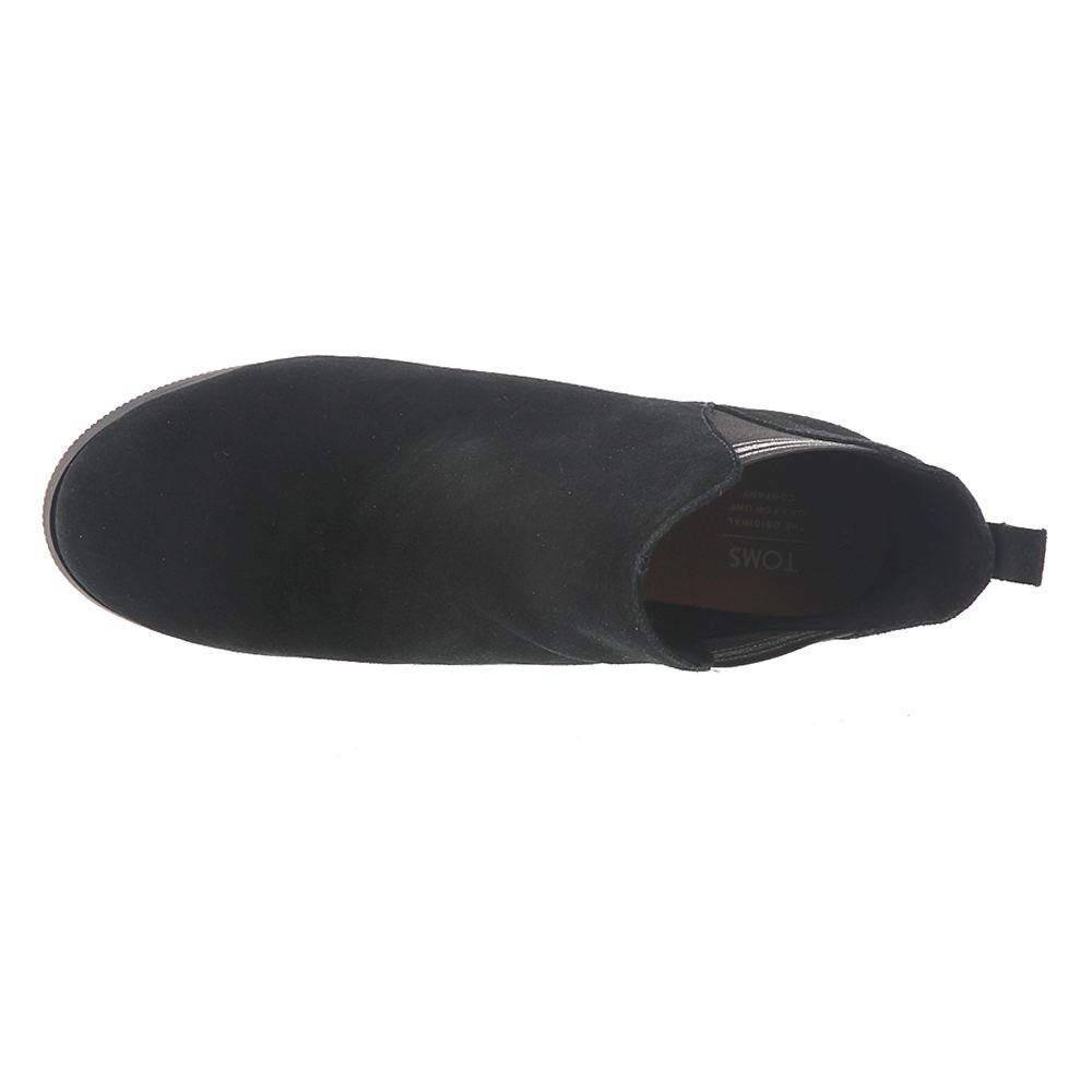toms esme boots black suede