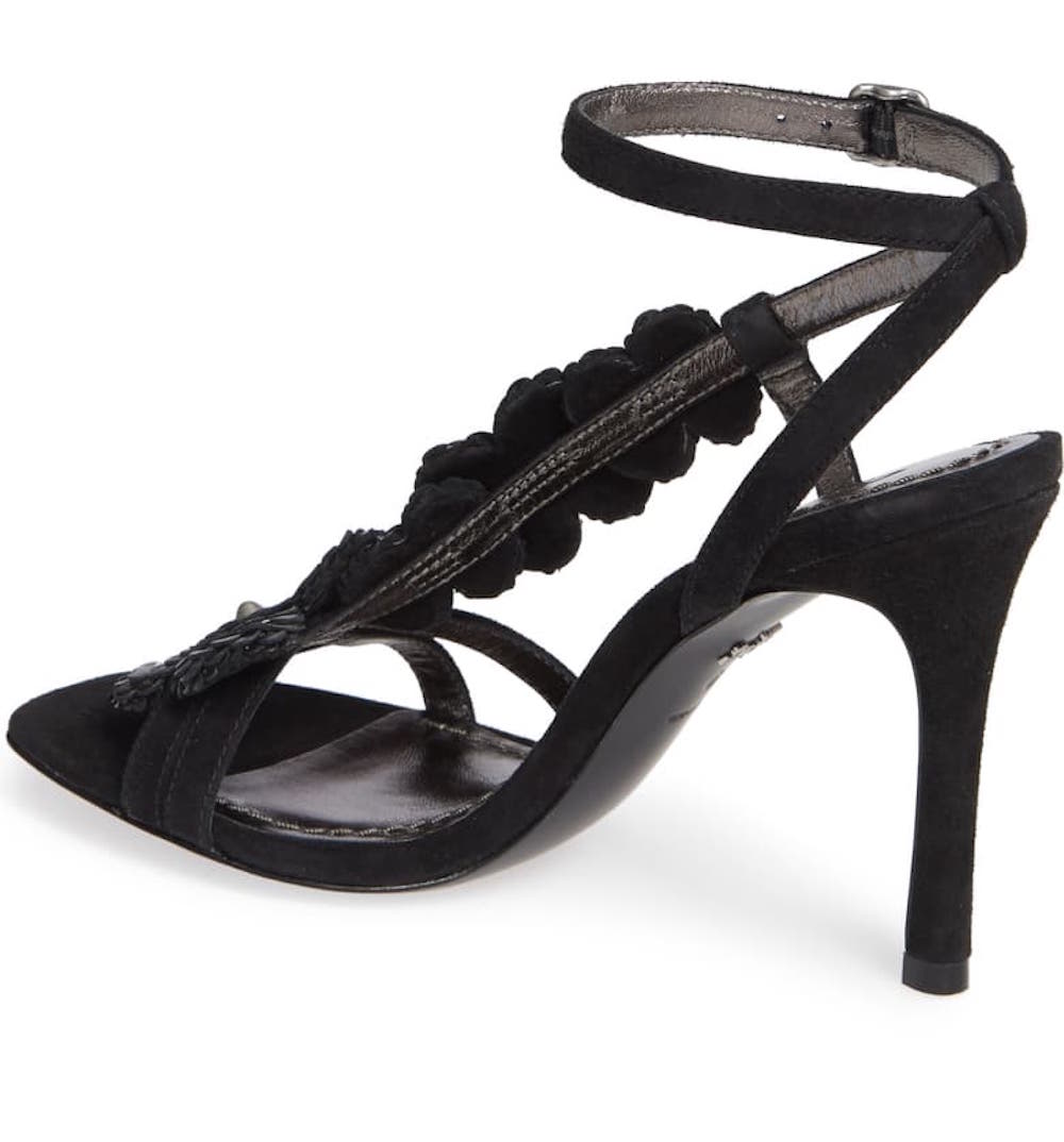 Coach Womens Bianca Leather Open Toe SlingBack Classic Pumps, Black, Size 9.0 xG | eBay