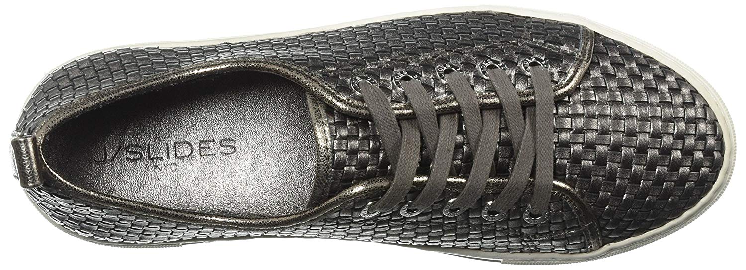 j slides leather sneakers