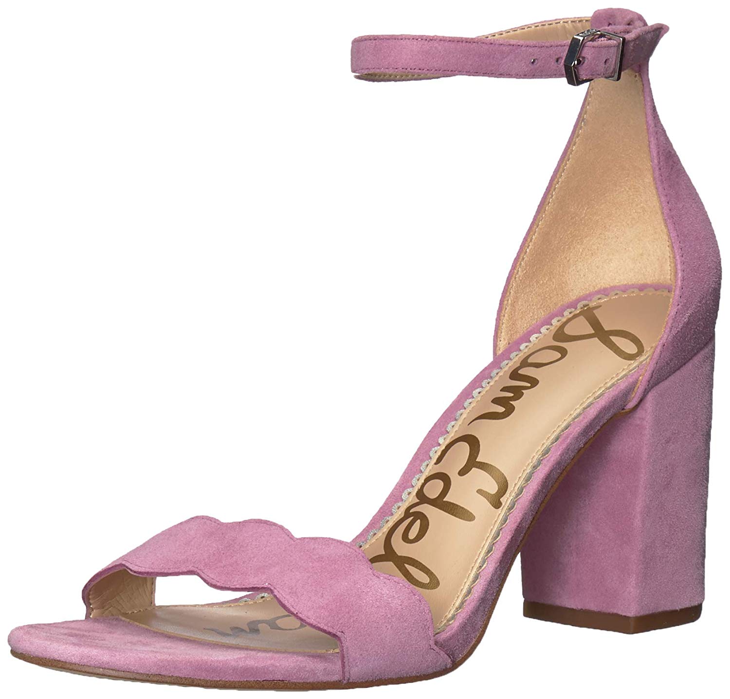 Sam Edelman Women's Odila Heeled Sandal, Pink, Size 8.0 ...