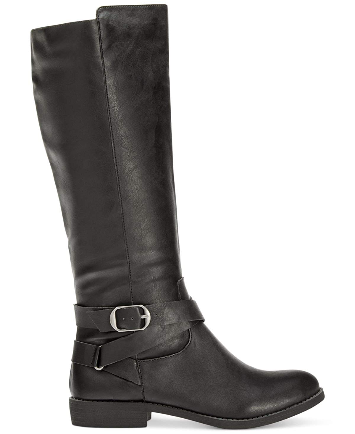 Style & Co. Womens Madixe Almond Toe Knee High Fashion Boots, Black ...