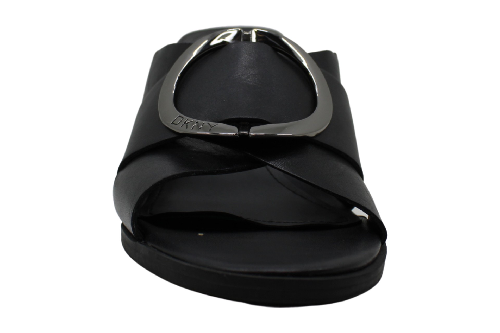 dkny mules black