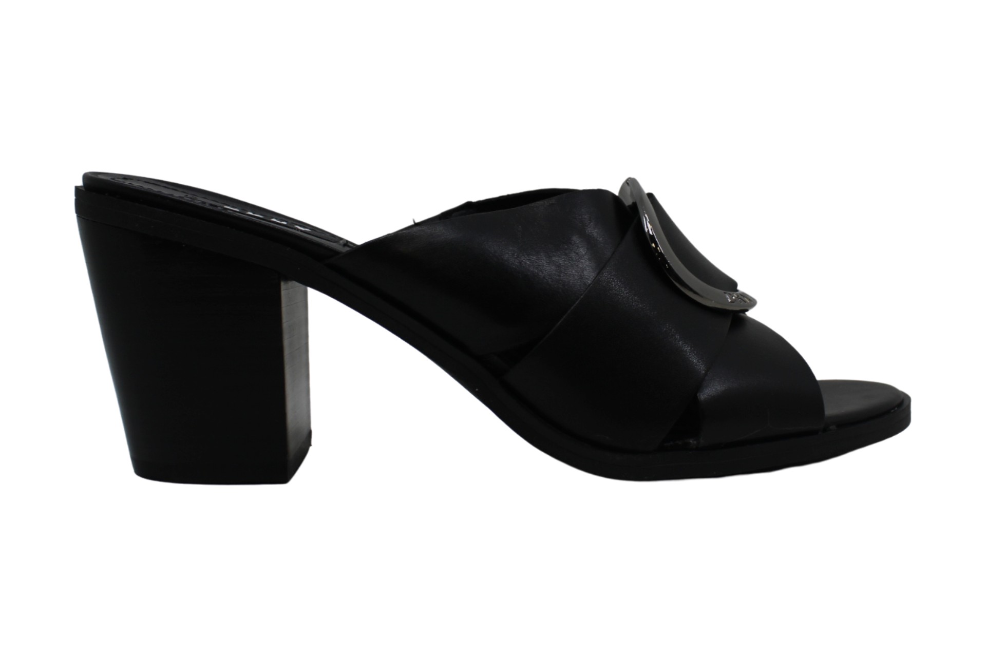 DKNY Womens Cavi Mules Open Toe Mules, Black 2, Size 8.0 | eBay
