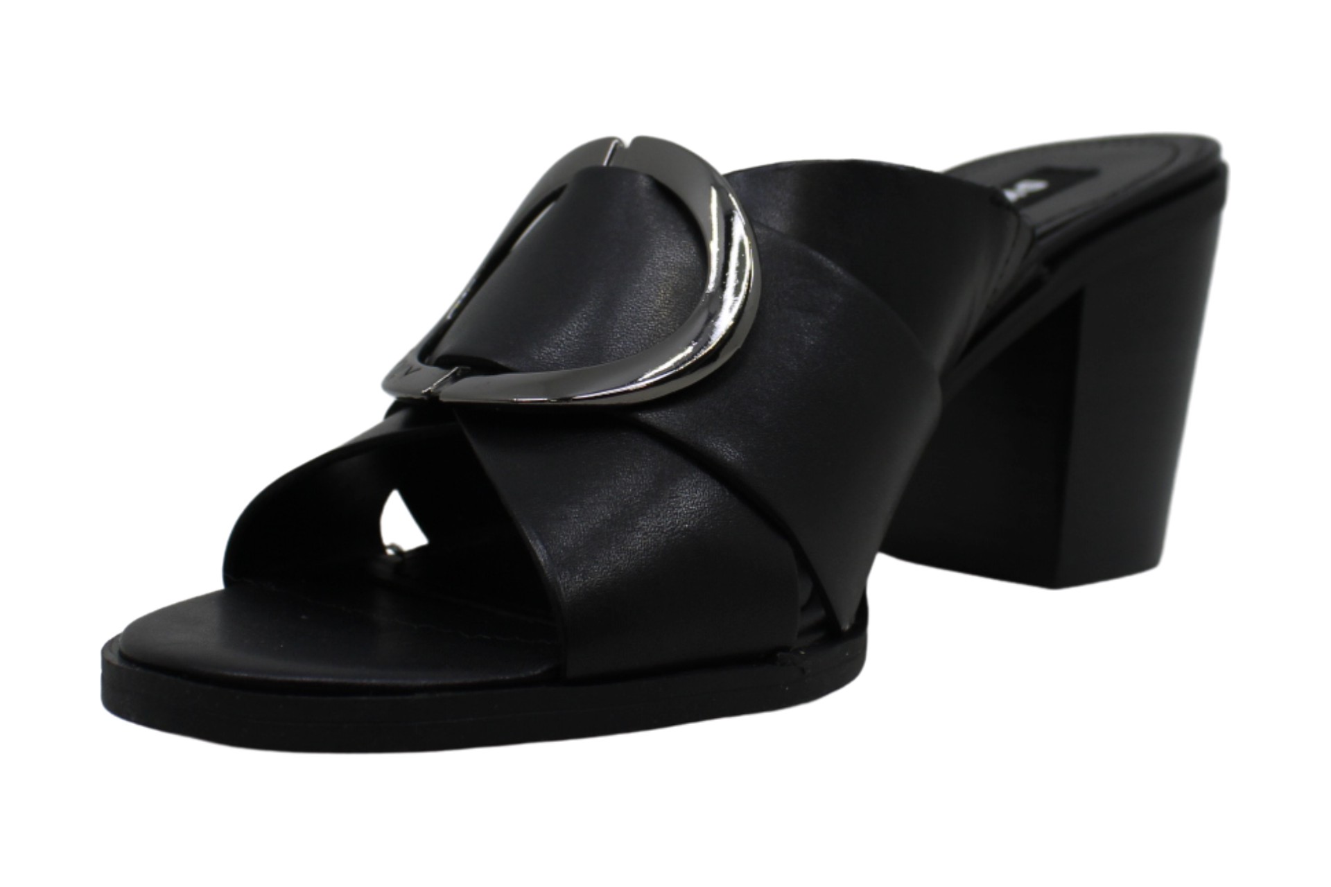 DKNY Womens Cavi Mules Open Toe Mules, Black 2, Size 8.0 | EBay