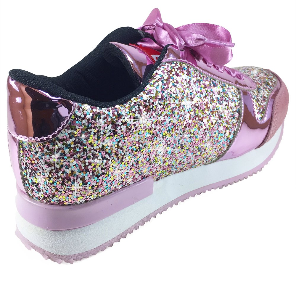 womens sparkly tennis shoes