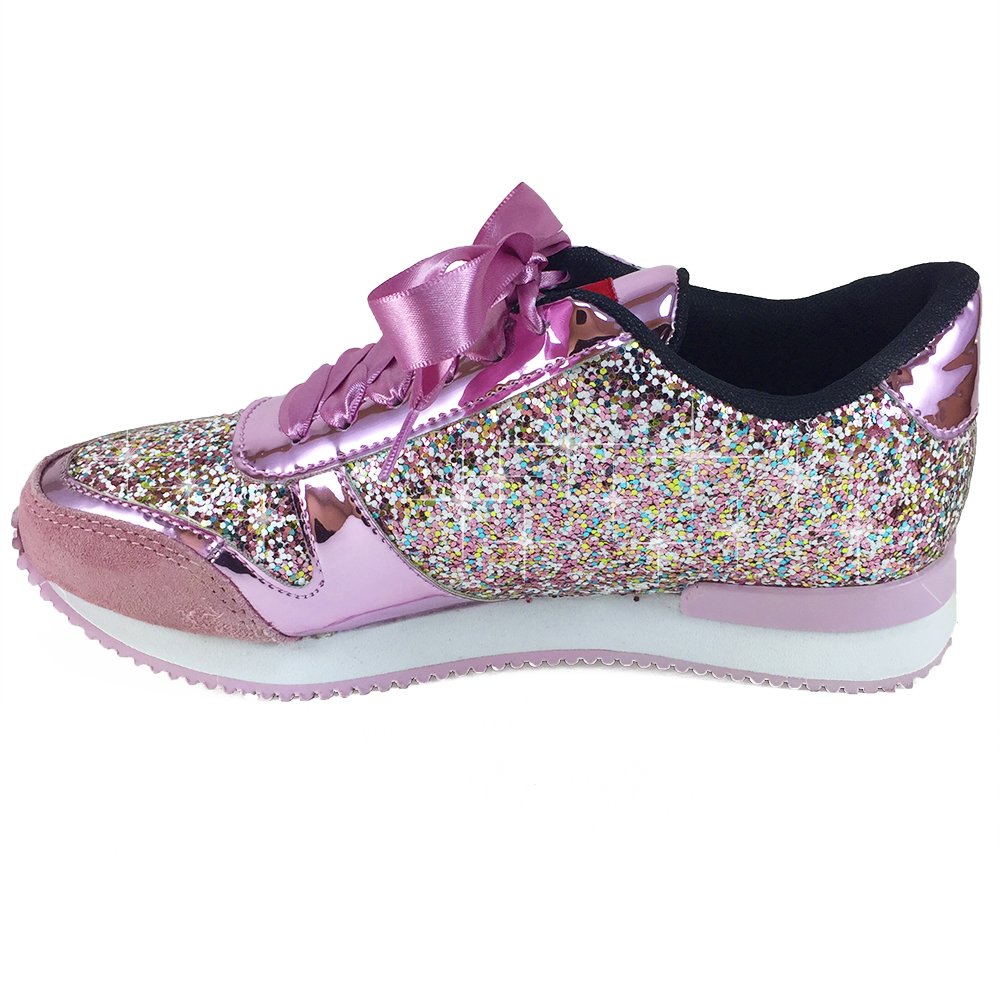 womens sparkly tennis shoes