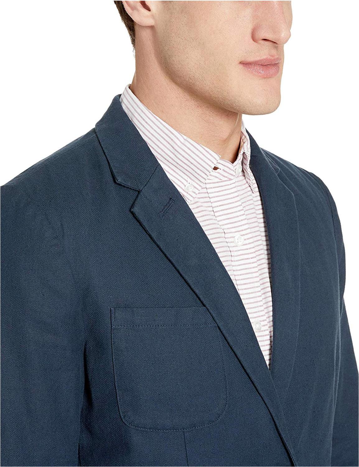 h&m mens linen blazer