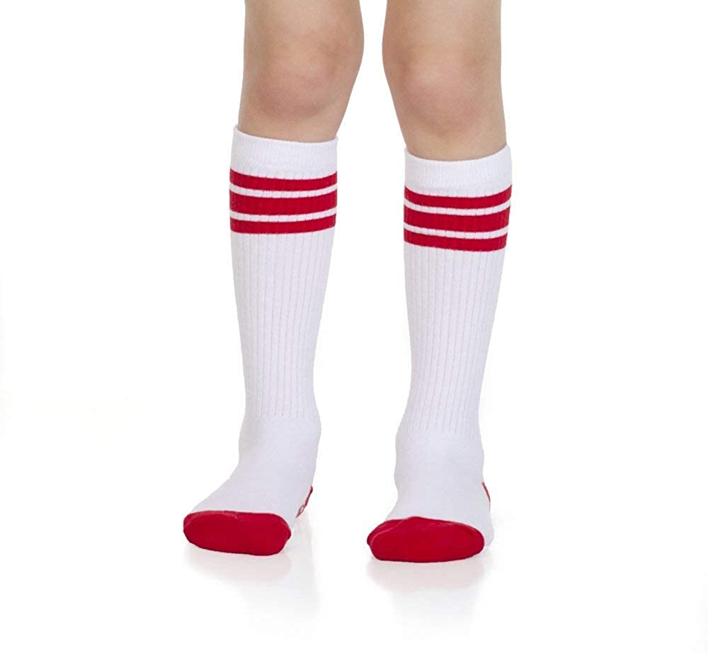 juDanzy Knee High Tube Socks for Boys, Girls, Baby,, Blue, Size 06