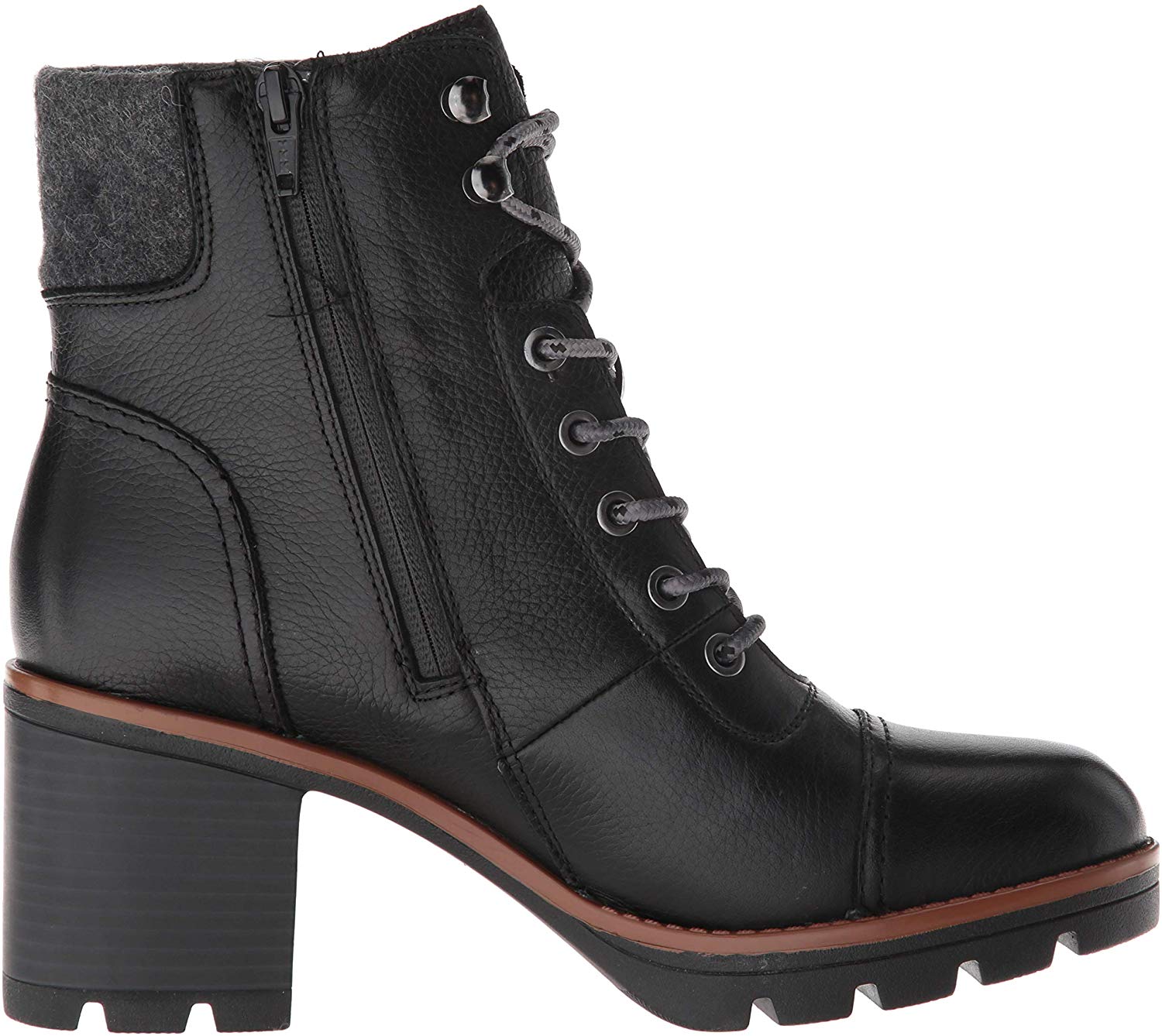 Naturalizer Women's Varuna Booties Ankle Boot, Black Leather, Size 11.0 ...