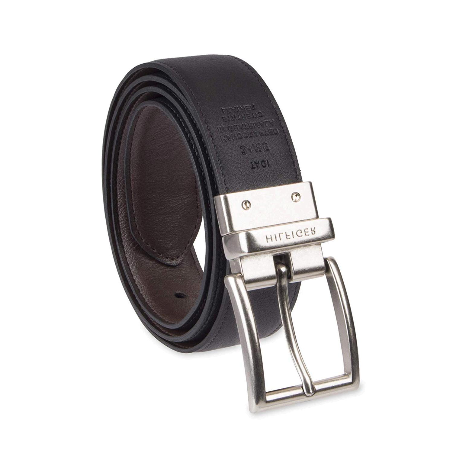 Tommy Hilfiger Reversible Leather Belt - Casual for Mens, Brown/Black, Size 34 f | eBay