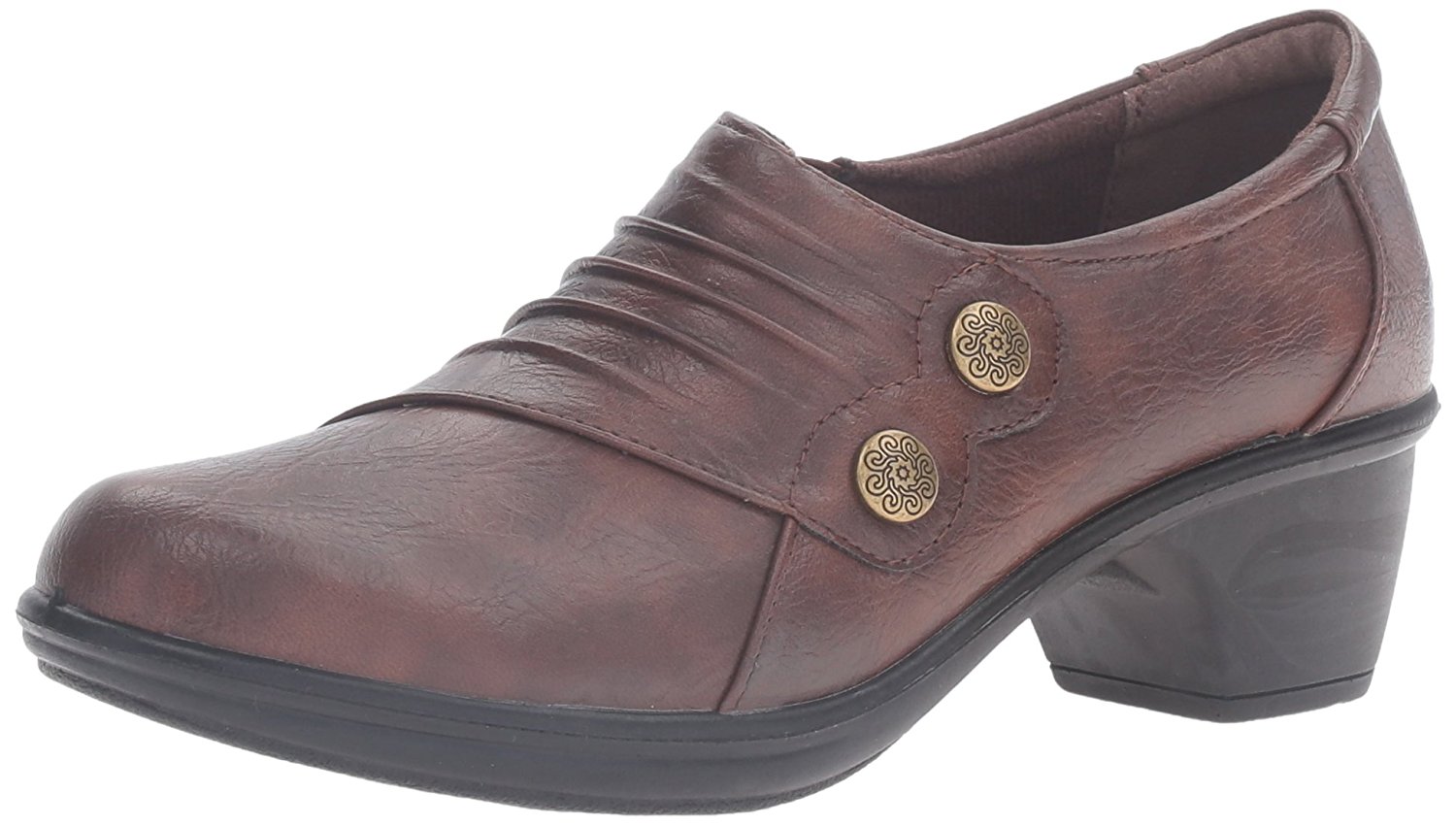 Easy Street Womens Edison Round Toe Clogs Grey Size 60 Easy Street Womens Edison Round Toe Clogs Grey Size 60