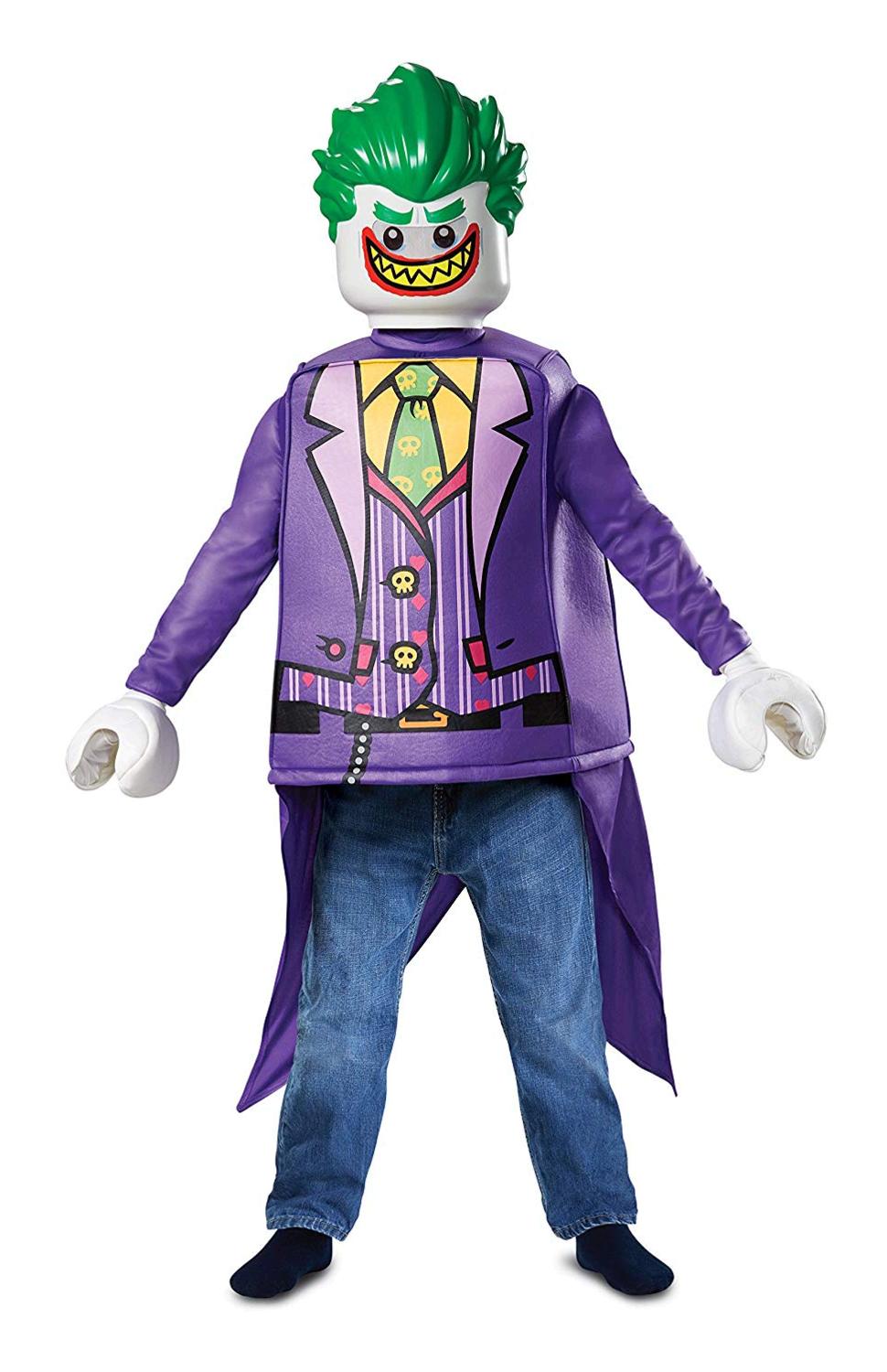 Disguise Joker Classic Child Costume, Purple, Size/(4-6), Purple, Size ...