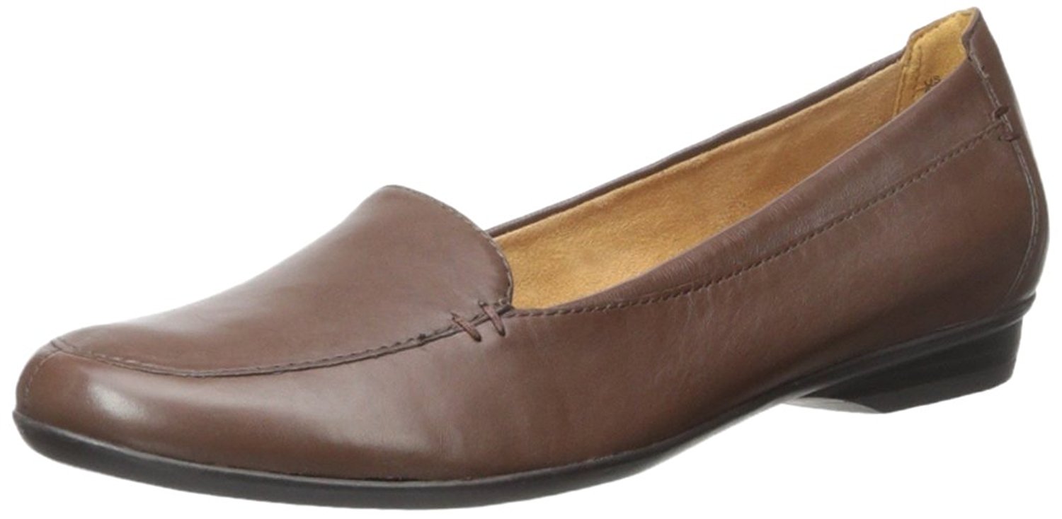 Naturalizer Womens Saban Leather Closed Toe Loafers, Brown, Size 11.0 ...