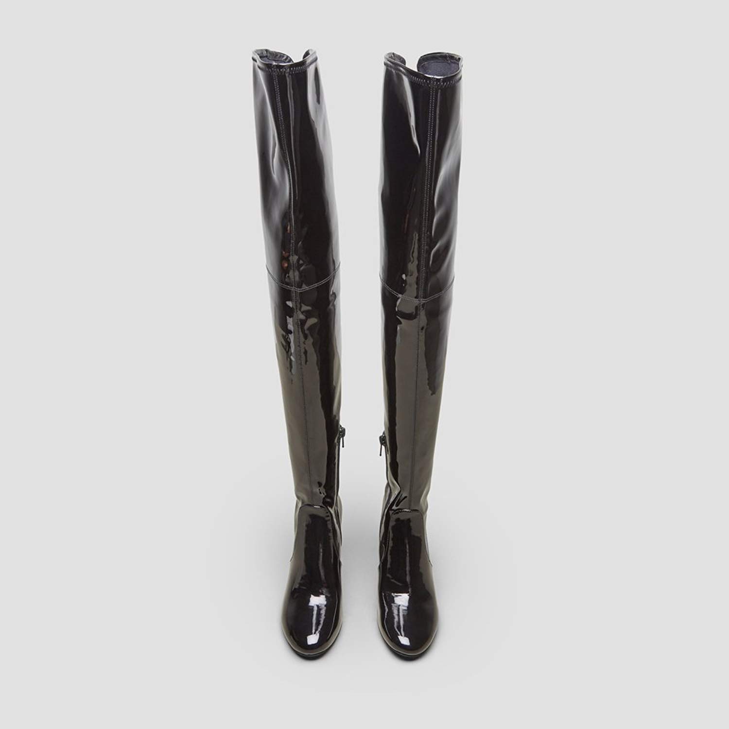 kenneth cole black knee high boots