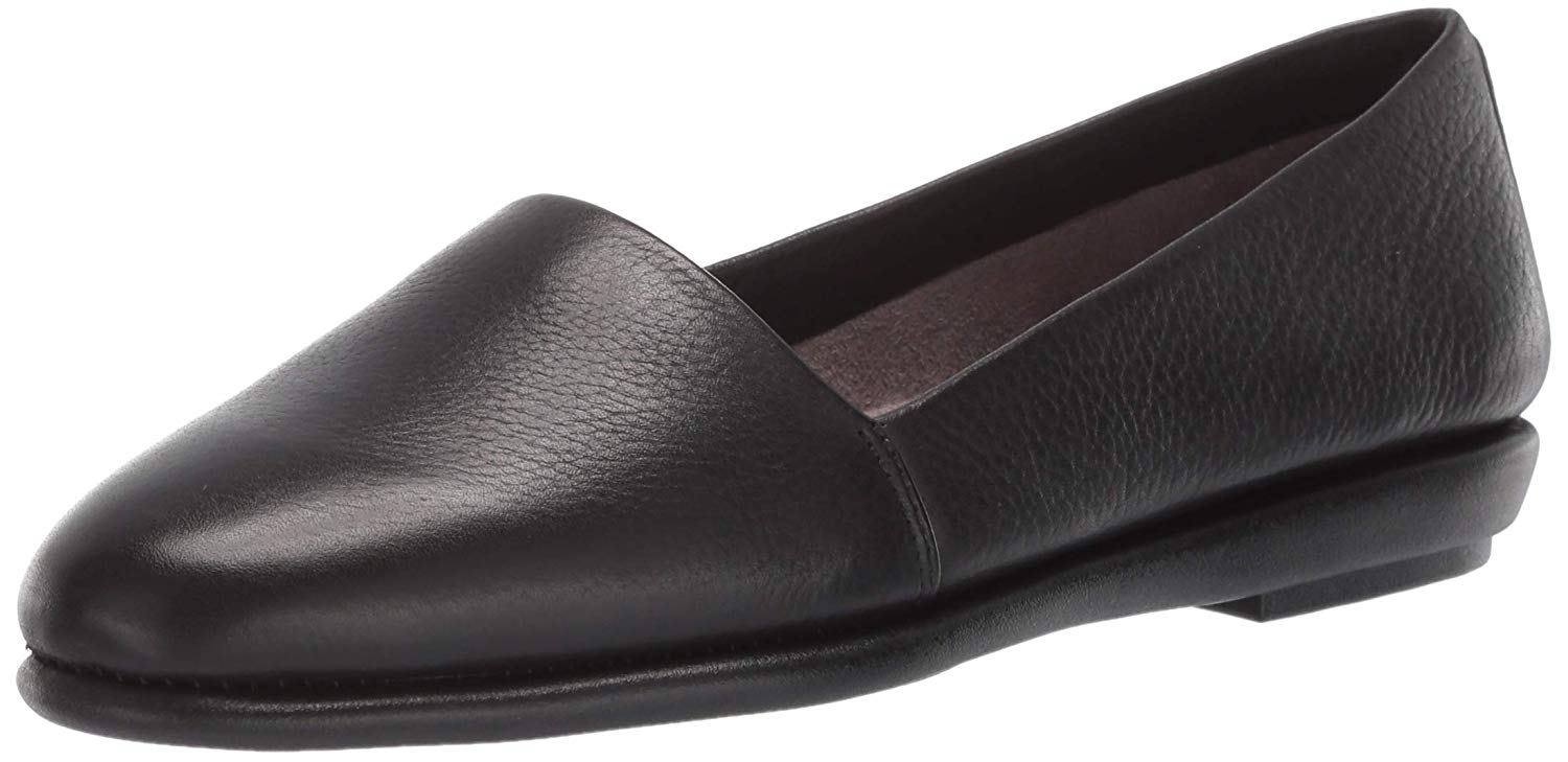 aerosoles mr softee black leather