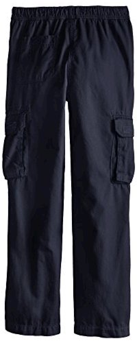 The Children's Place Boys' Husky Pull-On Cargo Pants - New Navy - 10 Husky uKXm