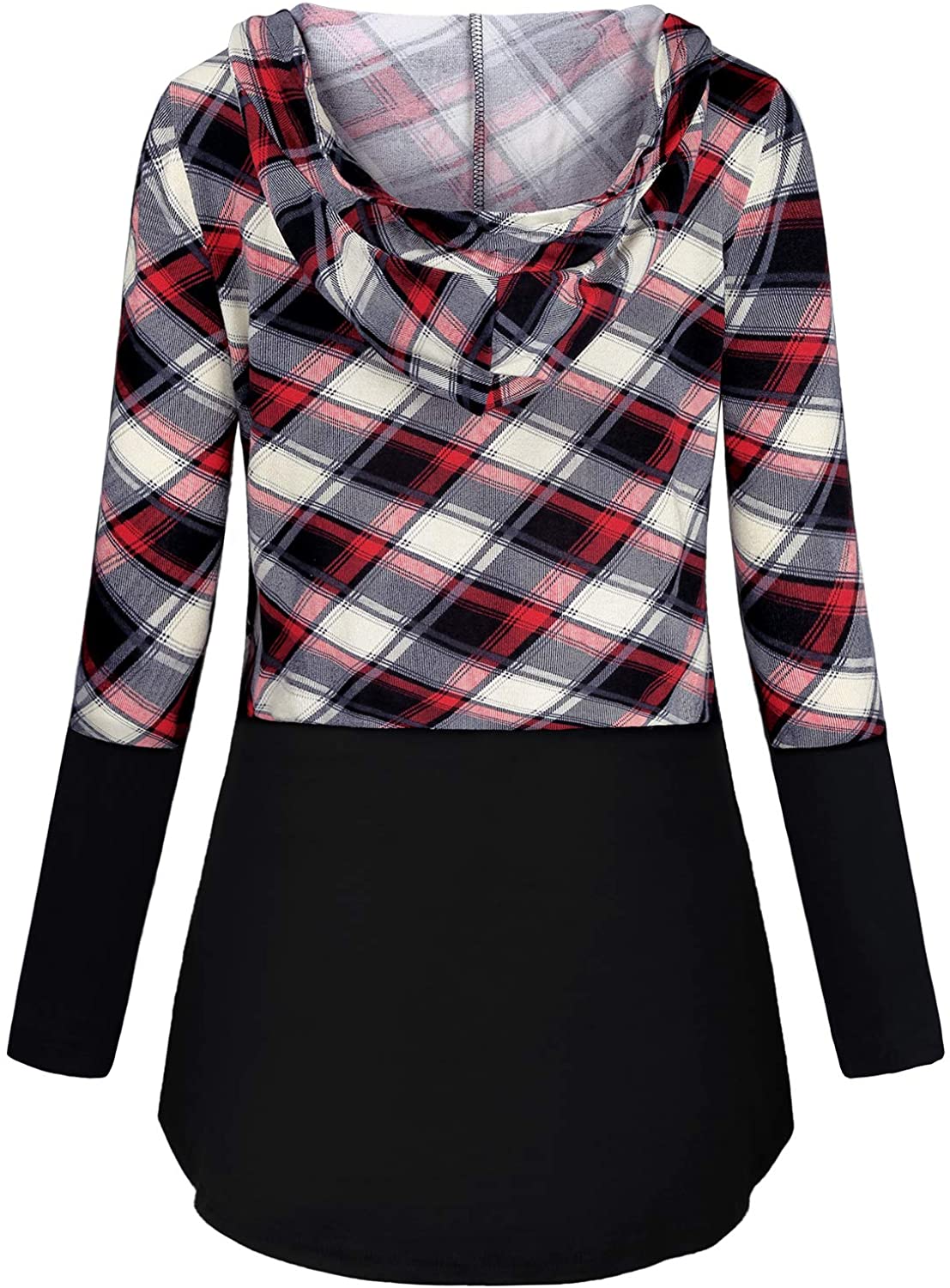 black long sleeve nursing top