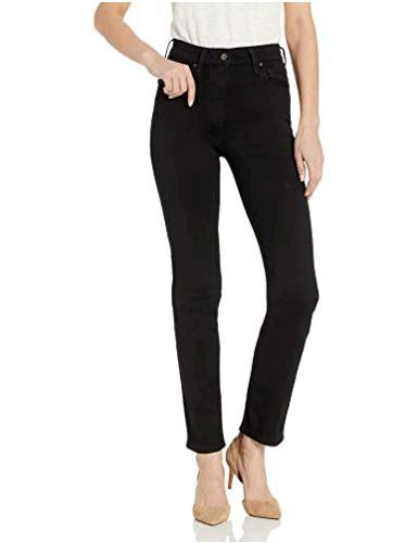 levi's women's 724 high rise straight jeans