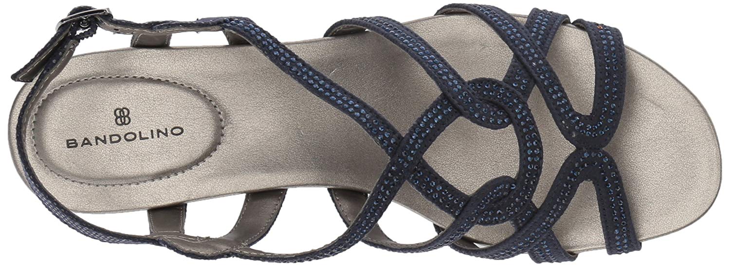 bandolino navy blue sandals