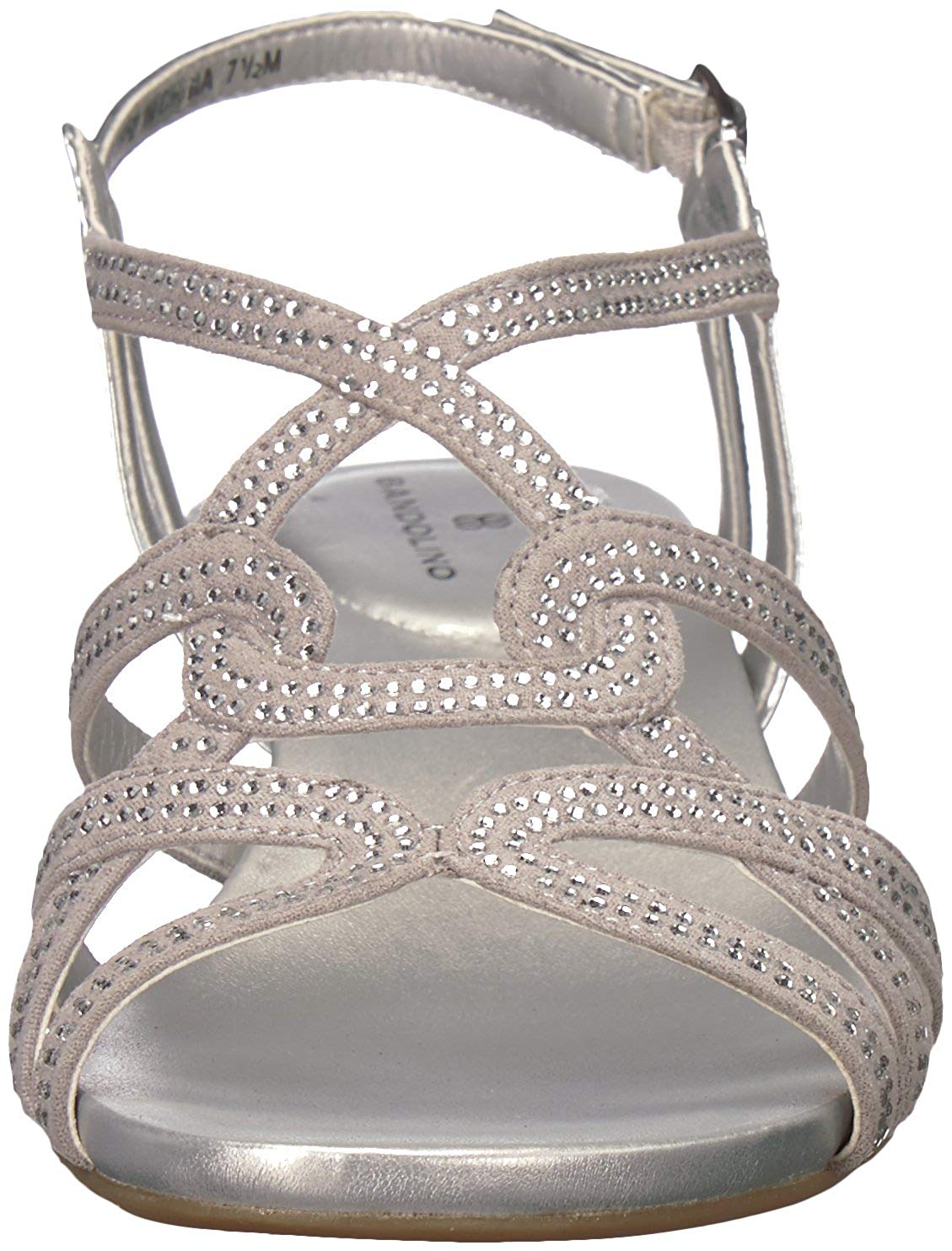 Bandolino Women's Galtelli Wedge Sandal, Silver, Size 7.5 UaRf | eBay