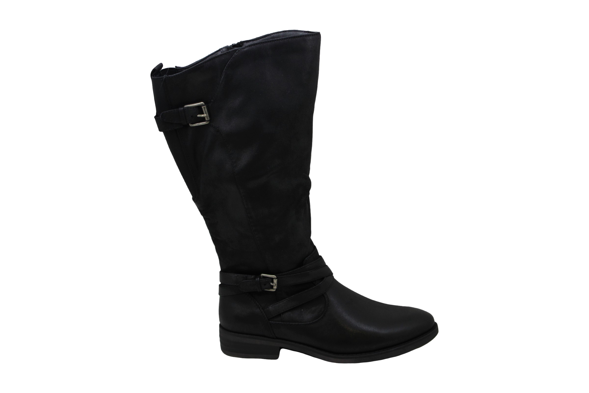 bear trap mid calf boots