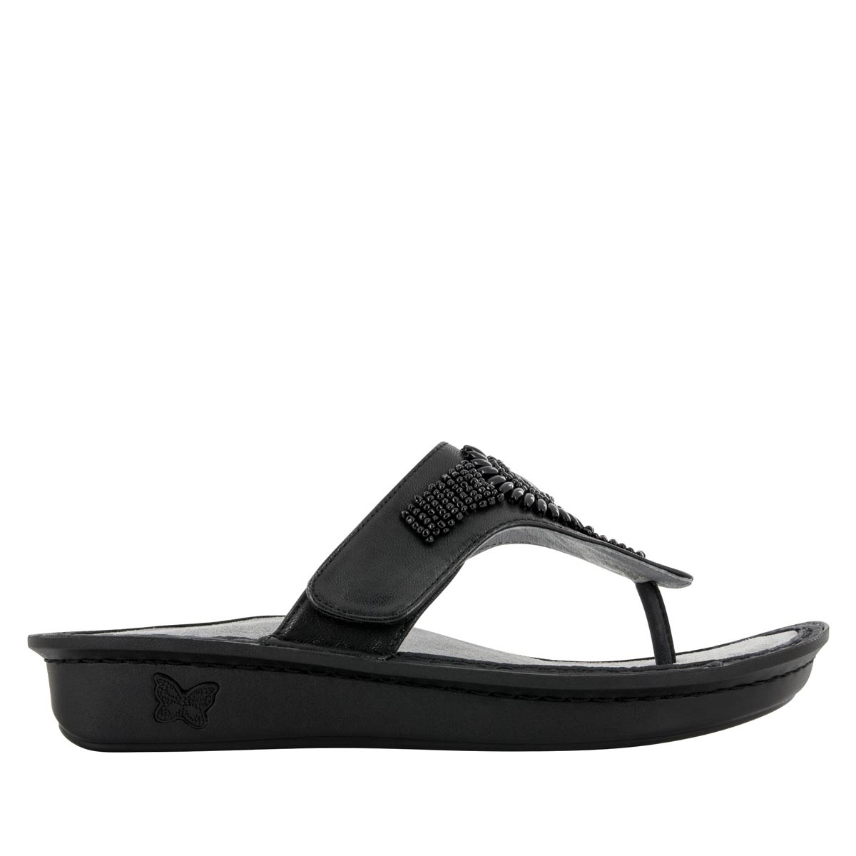 Alegria Womens Vanessa Leather Split Toe Casual BlackHandCraft Size 55 Alegria Womens Vanessa Leather Split Toe Casual BlackHandCraft Size 55
