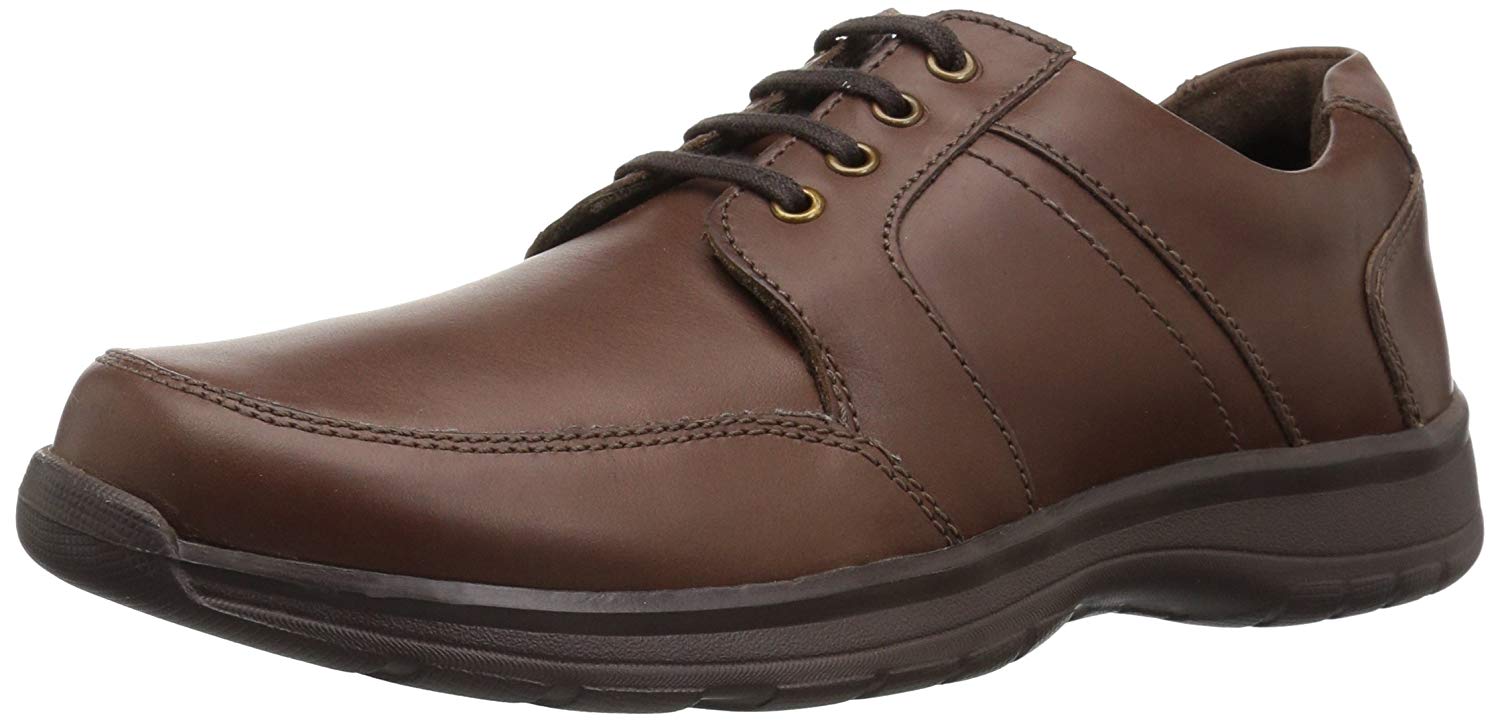 Hush Puppies Mens Henson Leather Lace Up Casual Oxfords, Light Brown ...