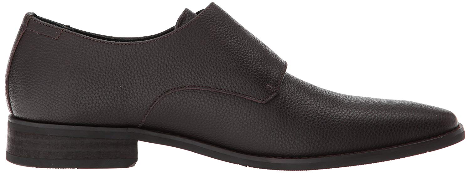Calvin Klein Men�s Robbie Tumbled Leather MonkStrap Calvin Klein Men�s Robbie Tumbled Leather MonkStrap