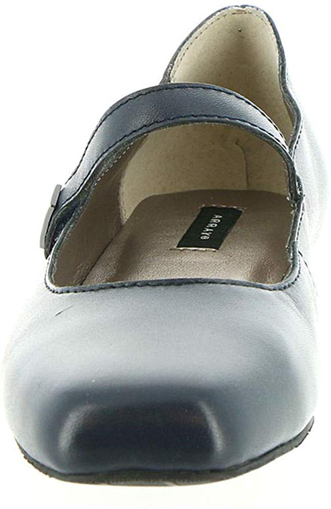 ARRAY Womens Liberty Closed Toe Ankle Strap Mary Jane Flats, Navy, Size 10.0 | eBay