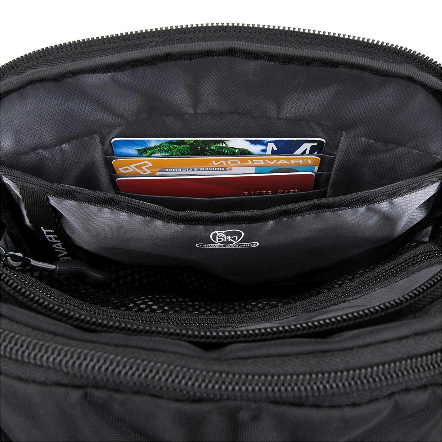Travelon Anti-Theft Active Tour Bag, Black, Black, Size One Size WSte | eBay