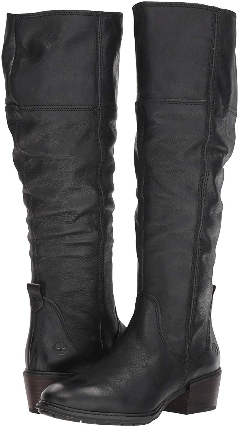 Timberland Women's Sutherlin Bay Tall Boot Knee High, Black, Size 9.0 ...