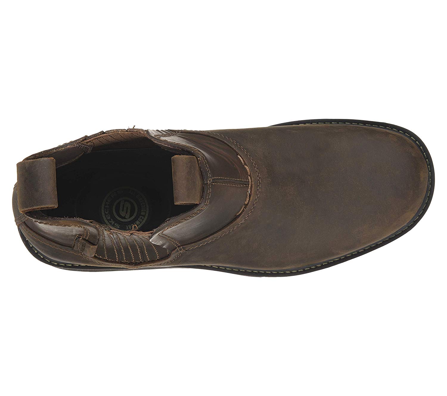 skechers blaine orsen boots brown