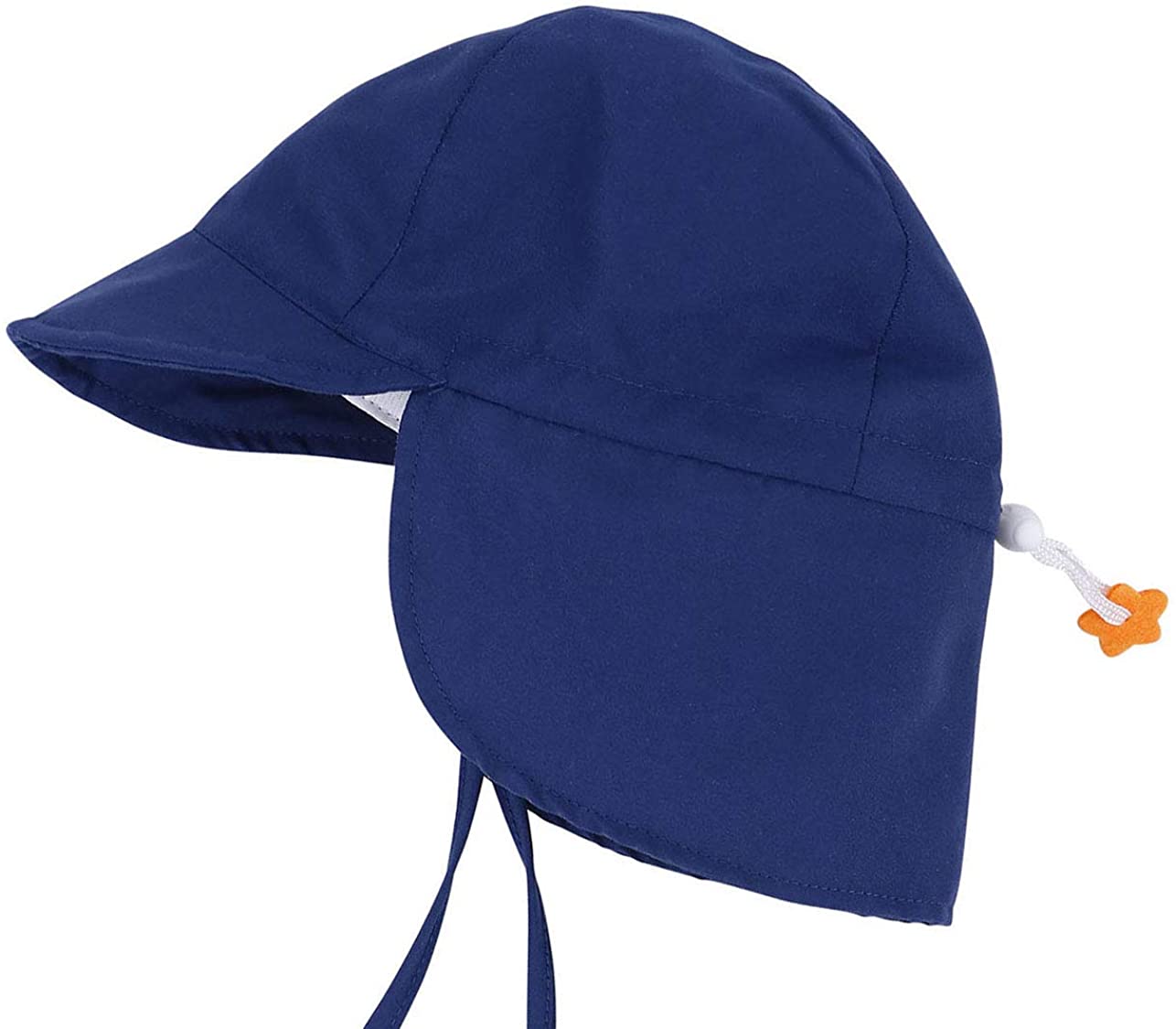SimpliKids UPF 50- UV Ray Sun Protection Baby Hat, Navy2-1, Size 0-12 ...